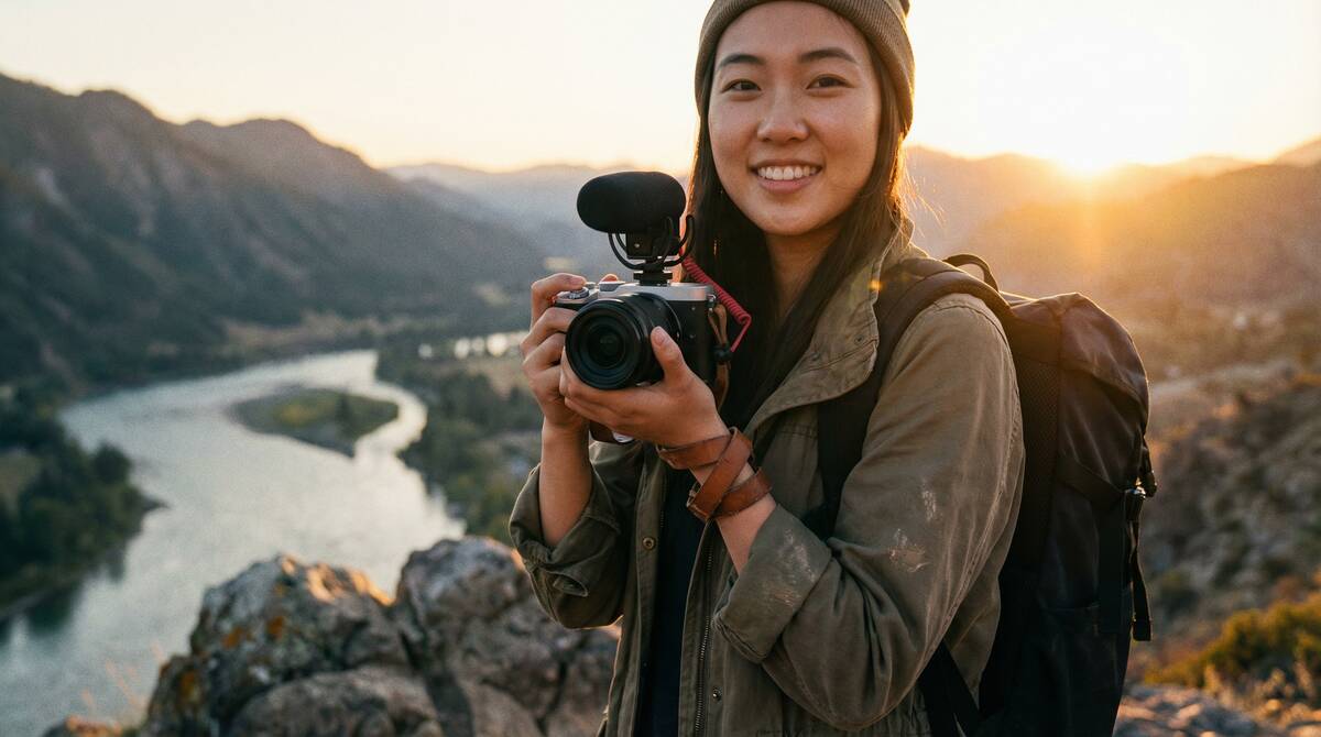 福利姬旅行vlog视频